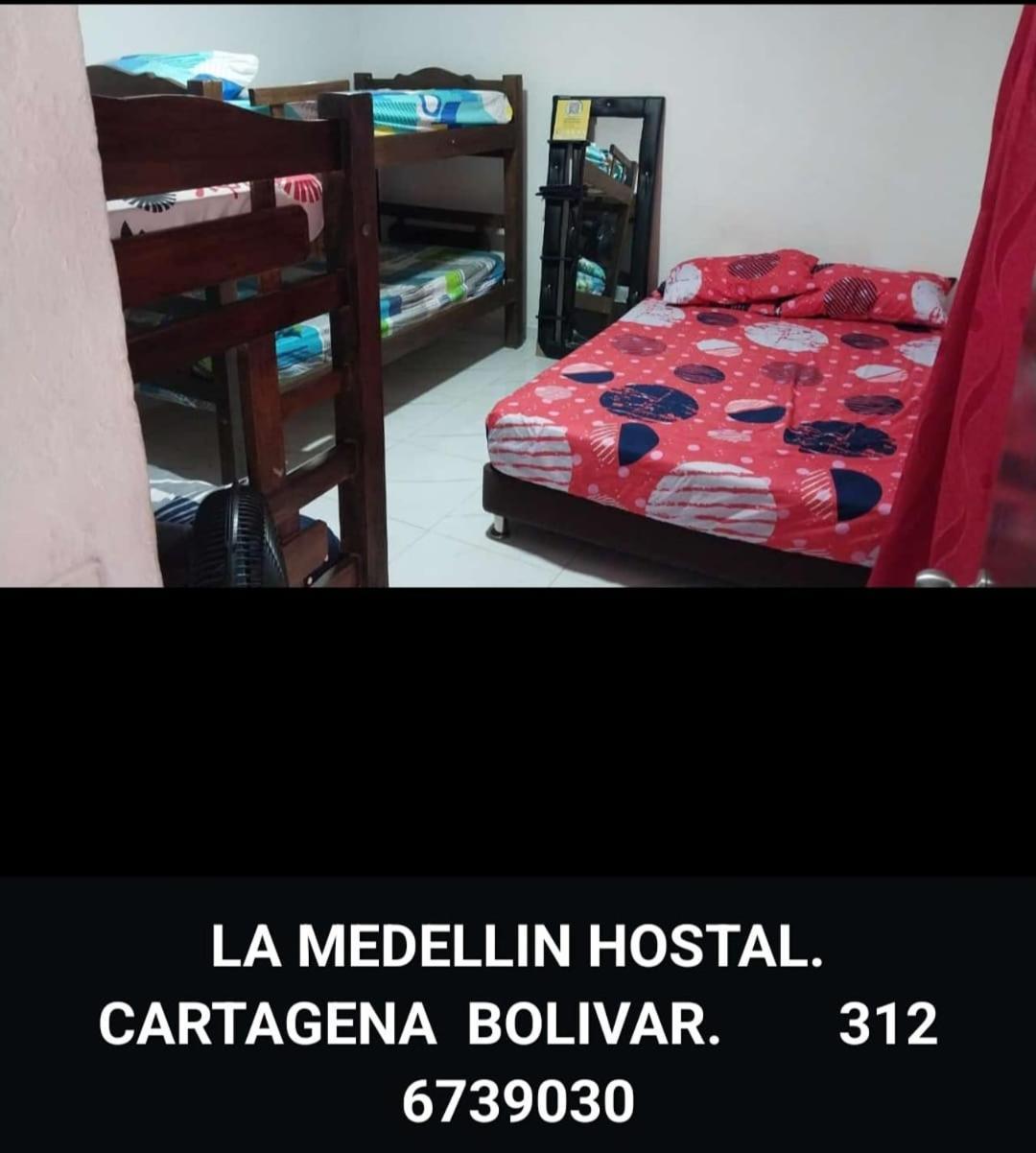 La Medellin Hostal Картахена Экстерьер фото